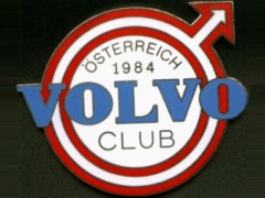 Kühlergrillemblem Volvo Club Österreich in echtem Feueremaille